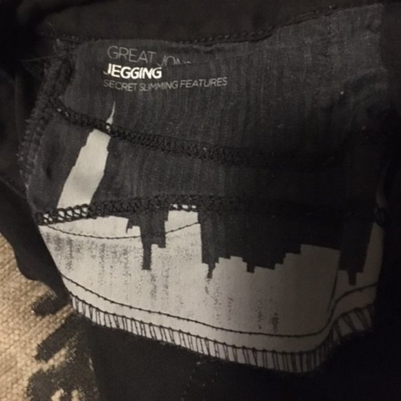 Jones New York Jeans Missy Señora Great Jones Jeggings - Picture 8 of 10